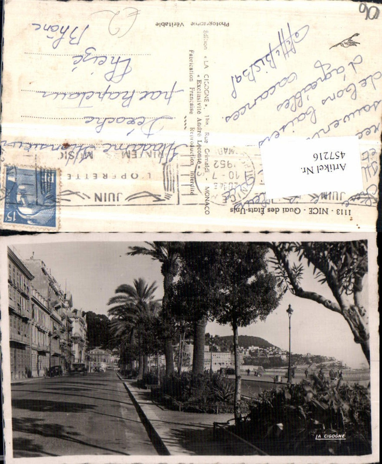 457216,Provence-Alpes-Cote-Azur Alpes-Maritimes Nice Nizza Quai Etats-Unis Straße