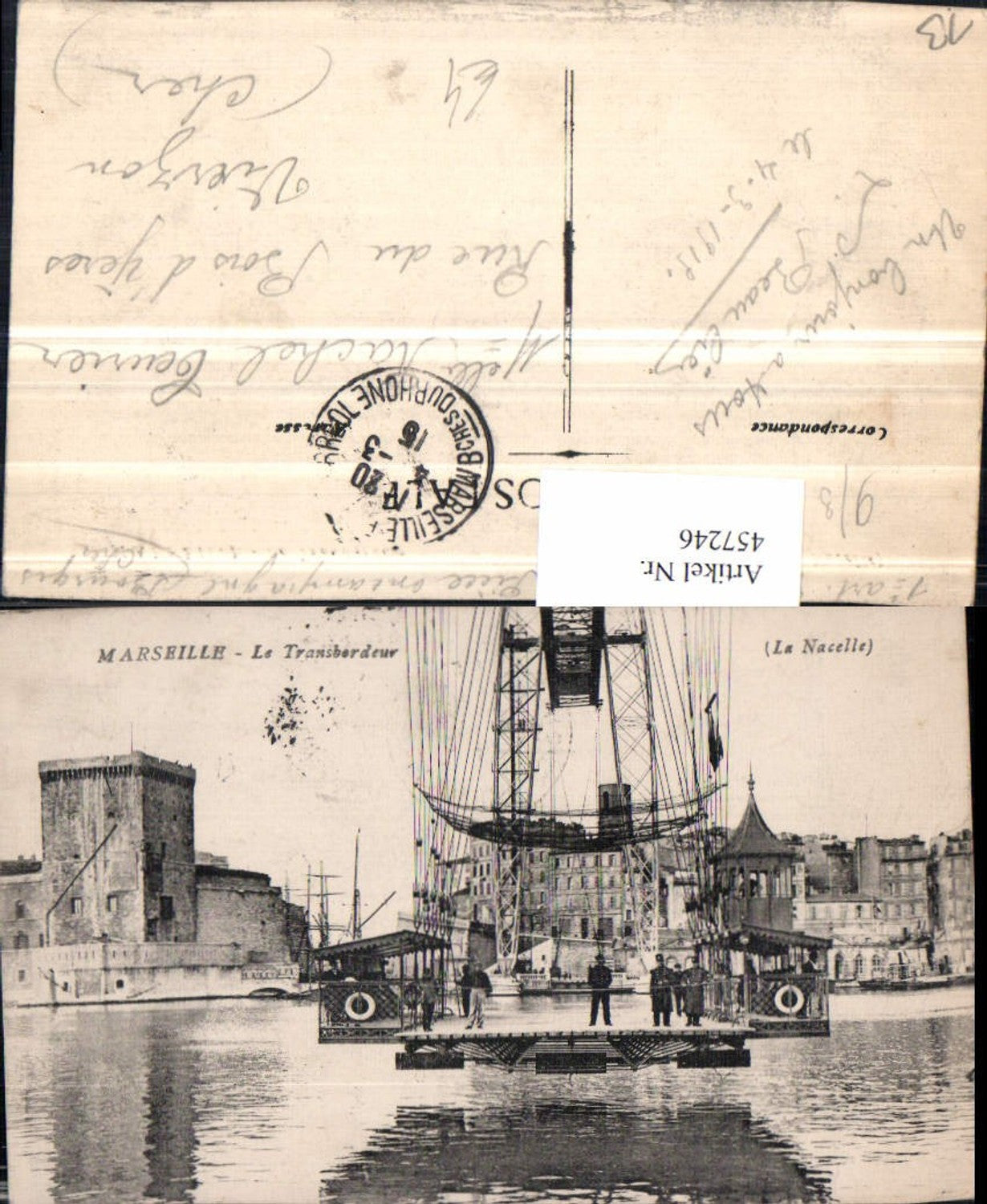 457246,Provence-Alpes-Cote-Azur Bouches-du-Rhone Marseille Transbordeur Transport
