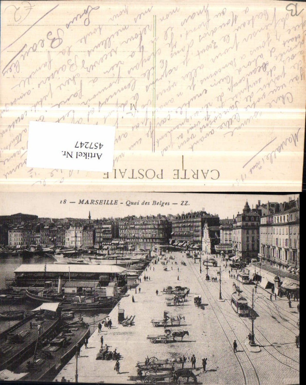 457247,Provence-Alpes-Cote-Azur Bouches-du-Rhone Marseille Quai Belges Boote