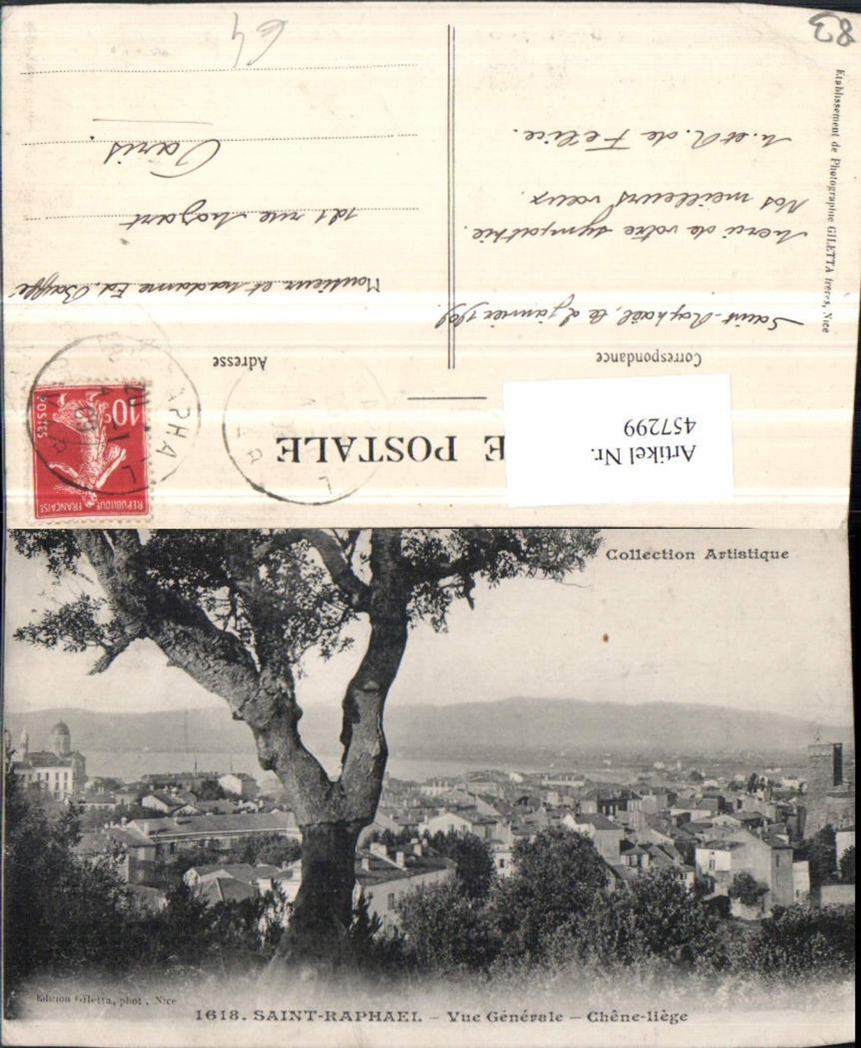 457299,Provence-Alpes-Cote-Azur Var Saint-Raphael Vue Generale Totale