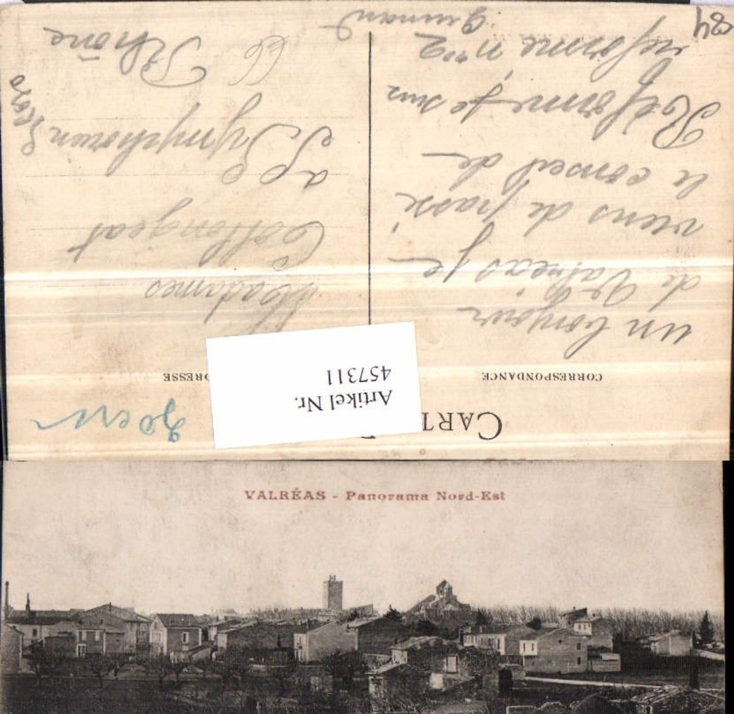 457311,Provence-Alpes-Cote-Azur Vaucluse Valreas Panorama Totale