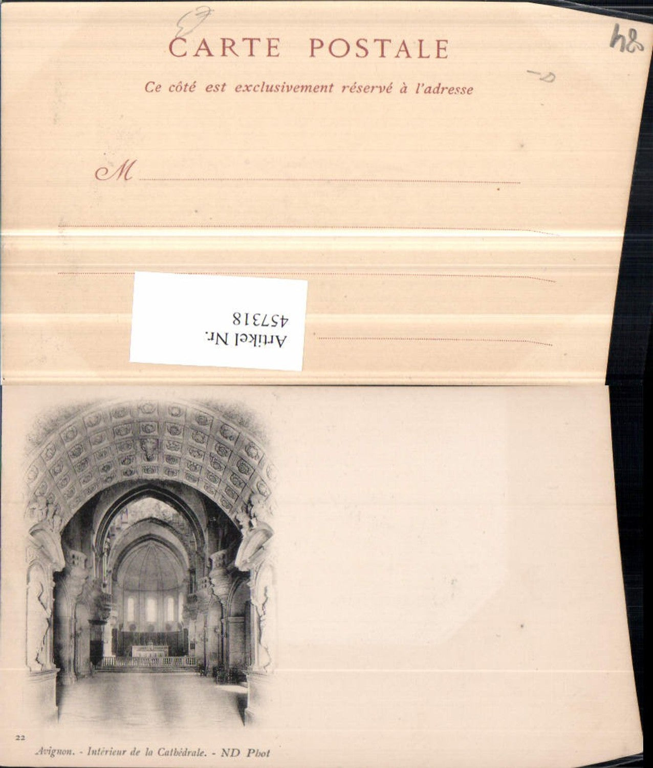 457318,Provence-Alpes-Cote-Azur Vaucluse Avignon Interieur de la Cathedrale Kirche