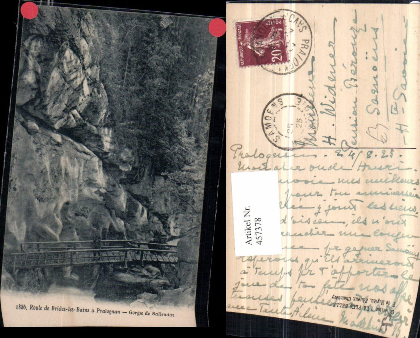 457378,Rhone-Alpes Savoie Route Brides-les-Bains Pralognan Gorgse Brücke