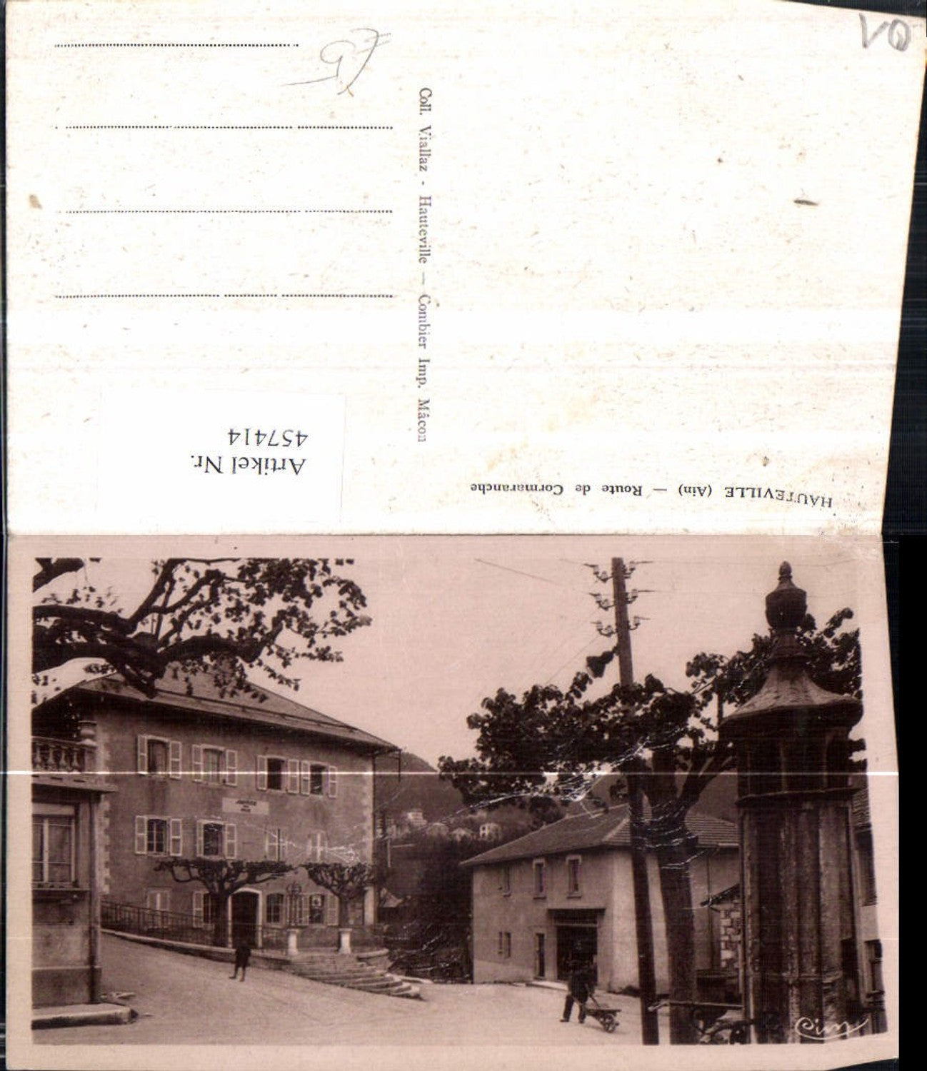 457414,Rhone-Alpes Ain Hauteville Route de Cormaranche Justice