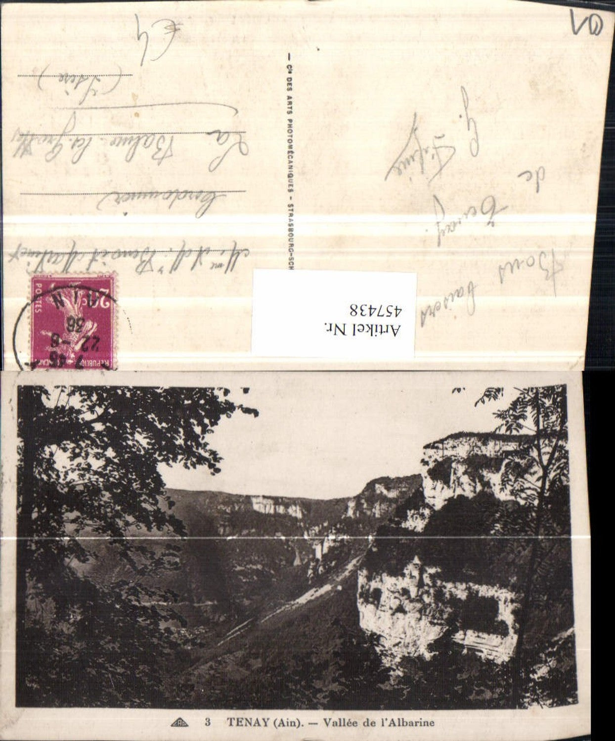 457438,Rhone-Alpes Ain Tenay Vallee de Albarine Landschaft