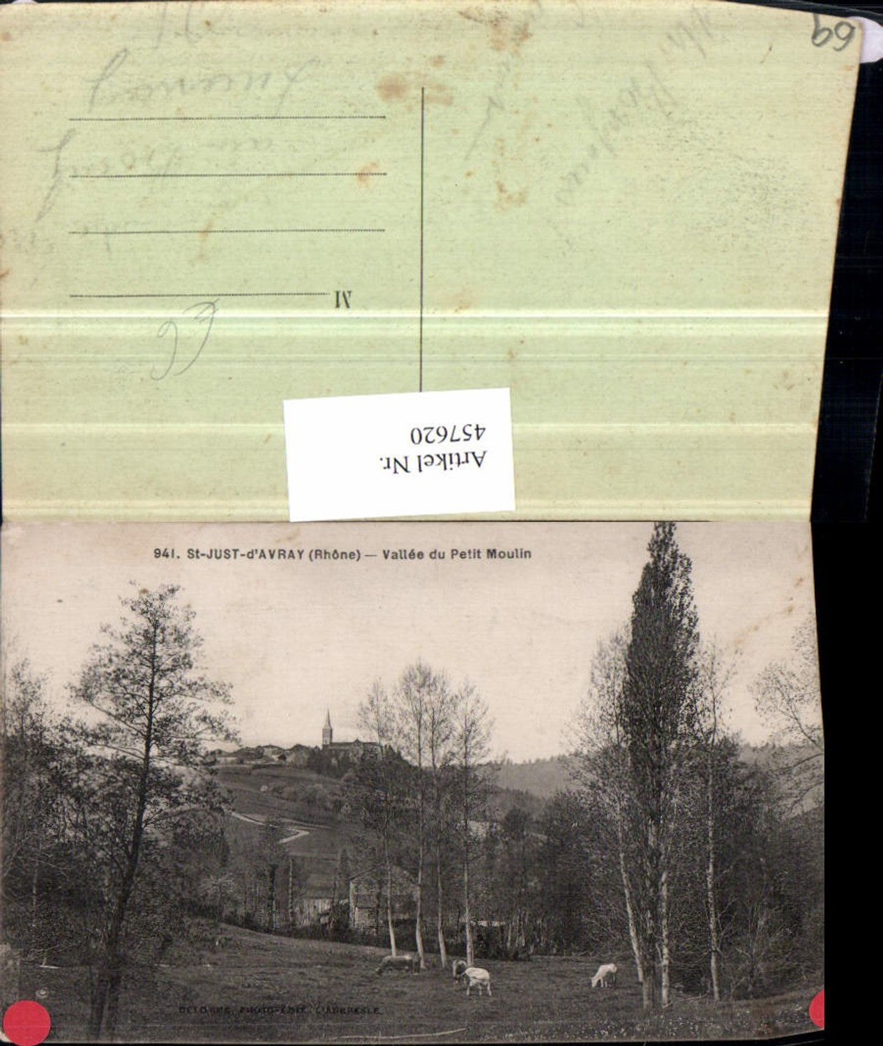 457620.Rhone-Alpes Rhone St-Just-d'Avray Vallee du Petit Moulin