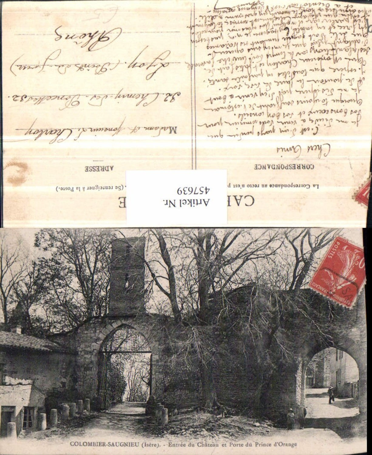 457639.Rhone-Alpes Rhone Colombier-Saugnieu Port Prince Orange Tore