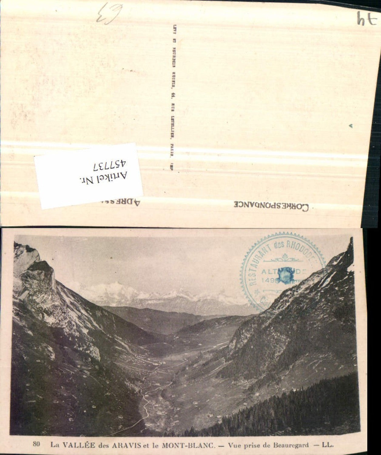 457737,Rhone-Alpes Haute-Savoie Vallee Aravis et Mont-Blanc Bergkulisse