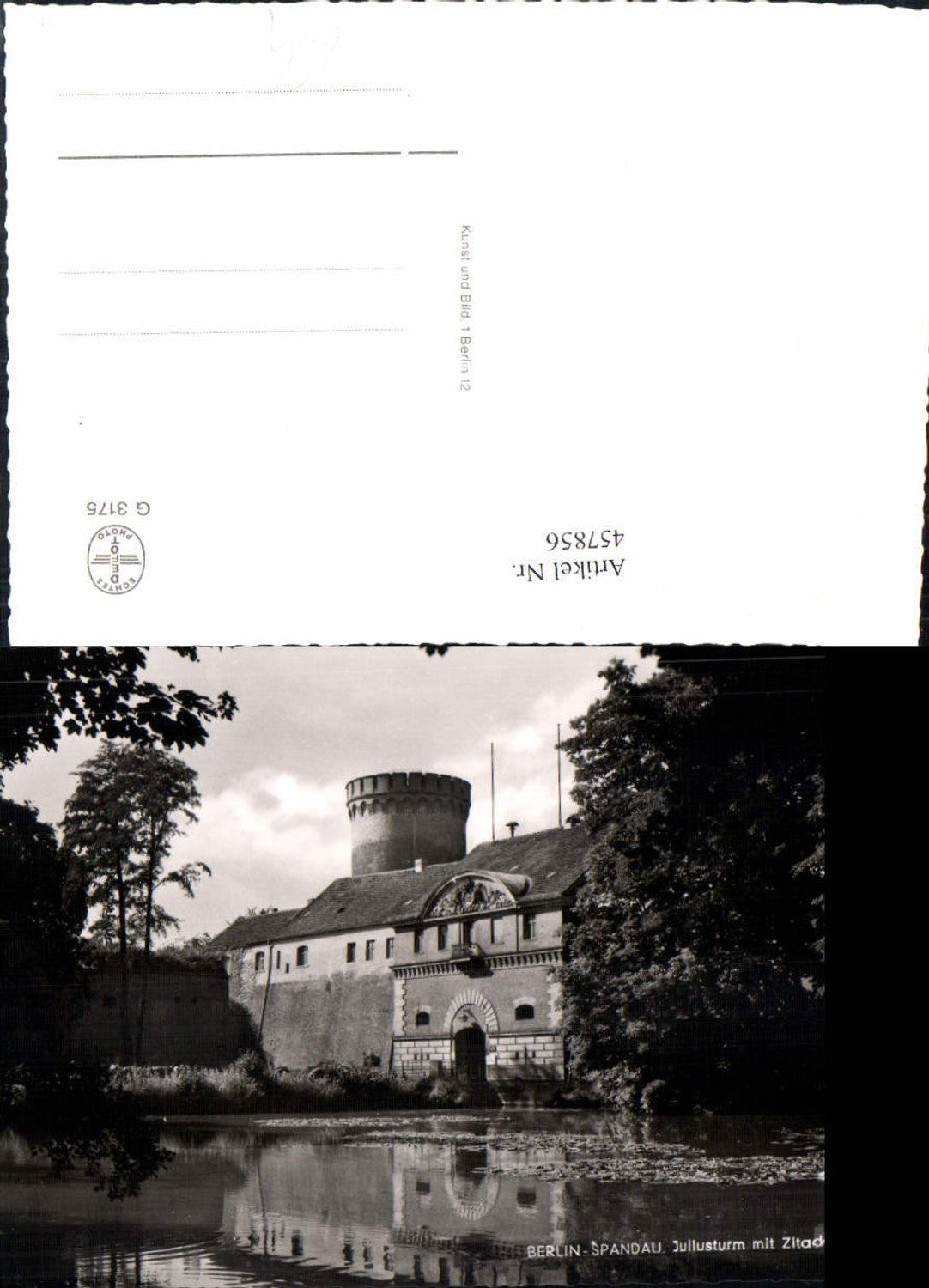 457856,Berlin Spandau Juliusturm Turm m. Zitadelle