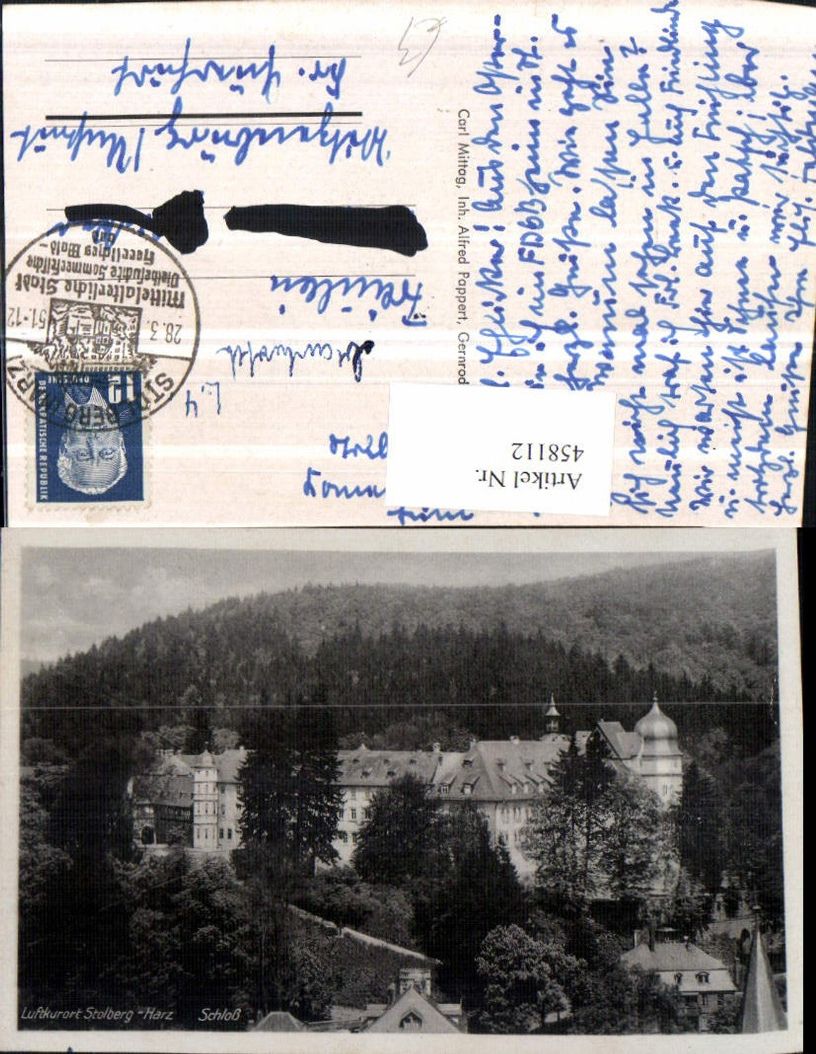 458112,Stolberg am Harz Schloss