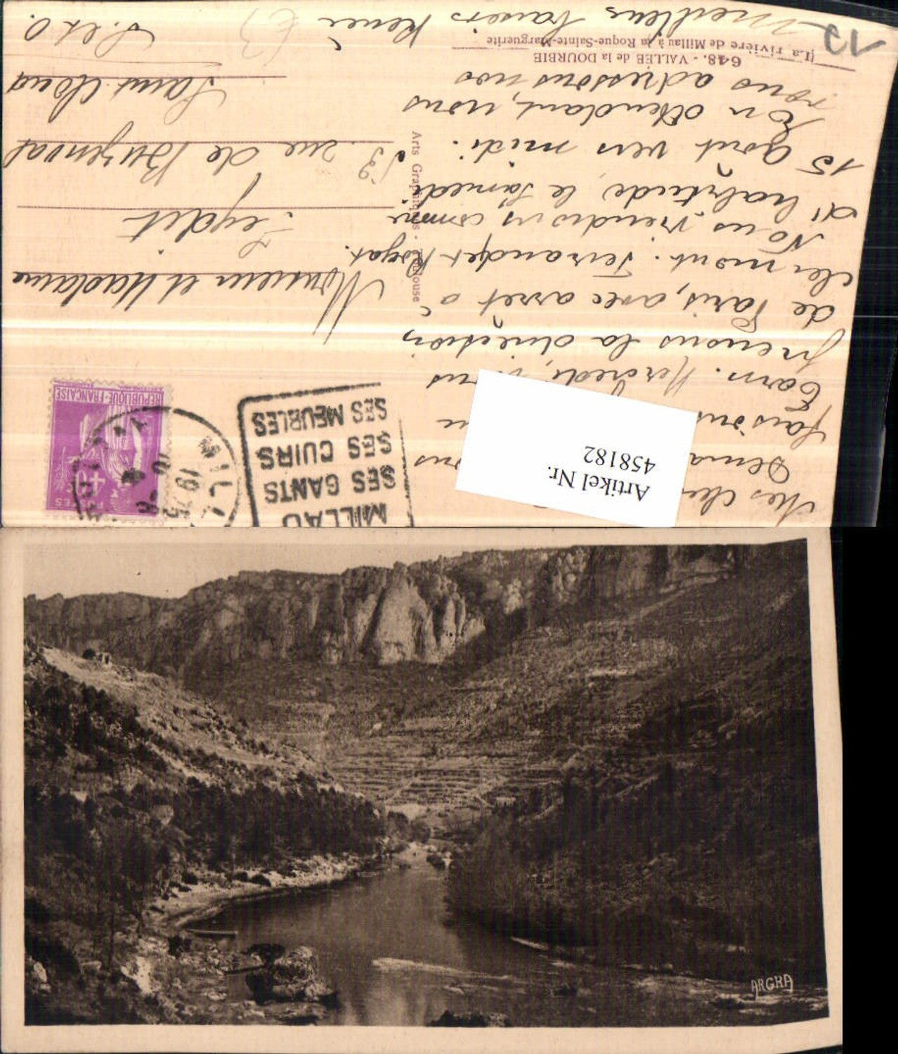 458182,Midi-Pyrenees Aveyron Vallee Dourbie Millau Fluss