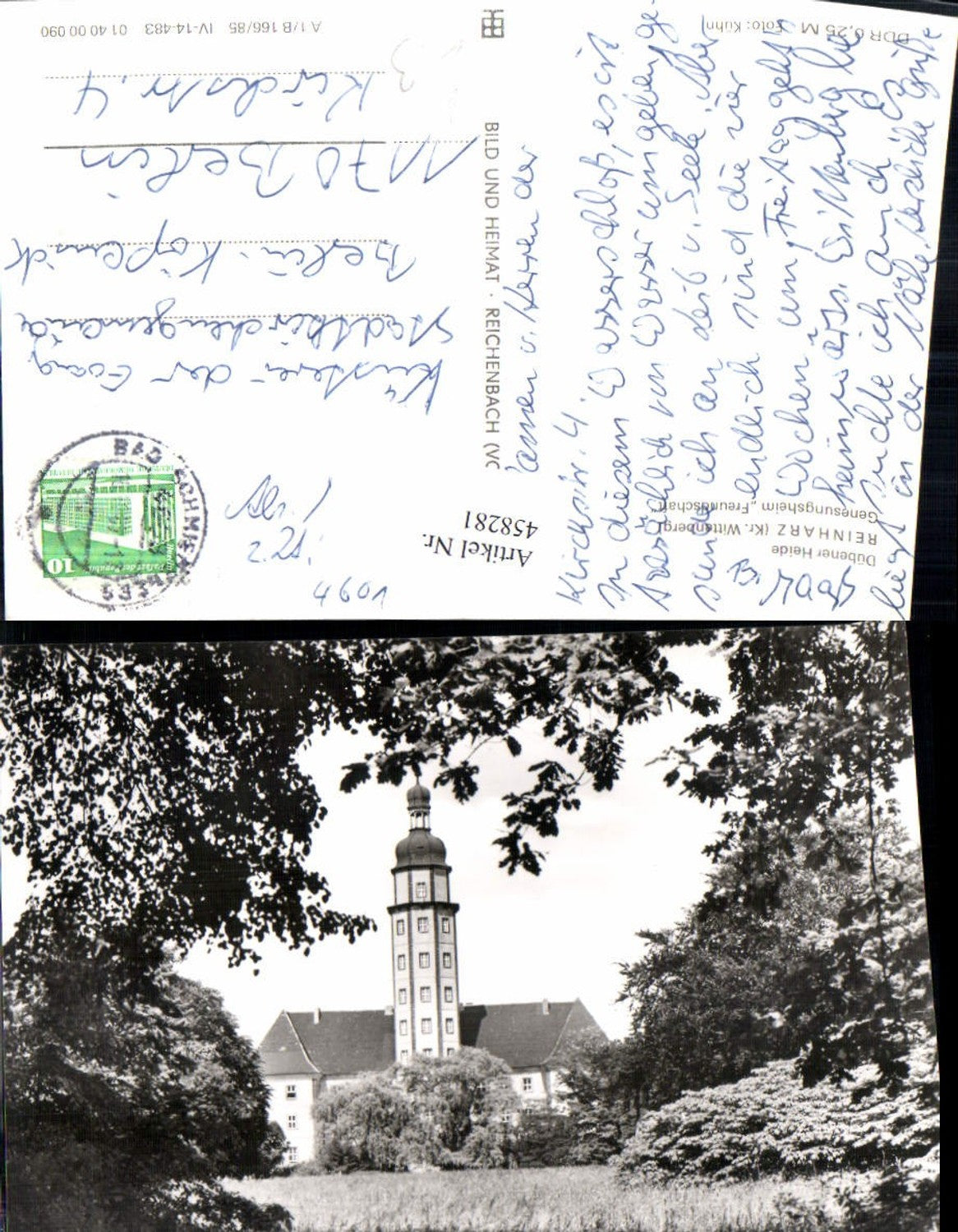 458281,Reinharz Genesungsheim Freundschaft pub VEB