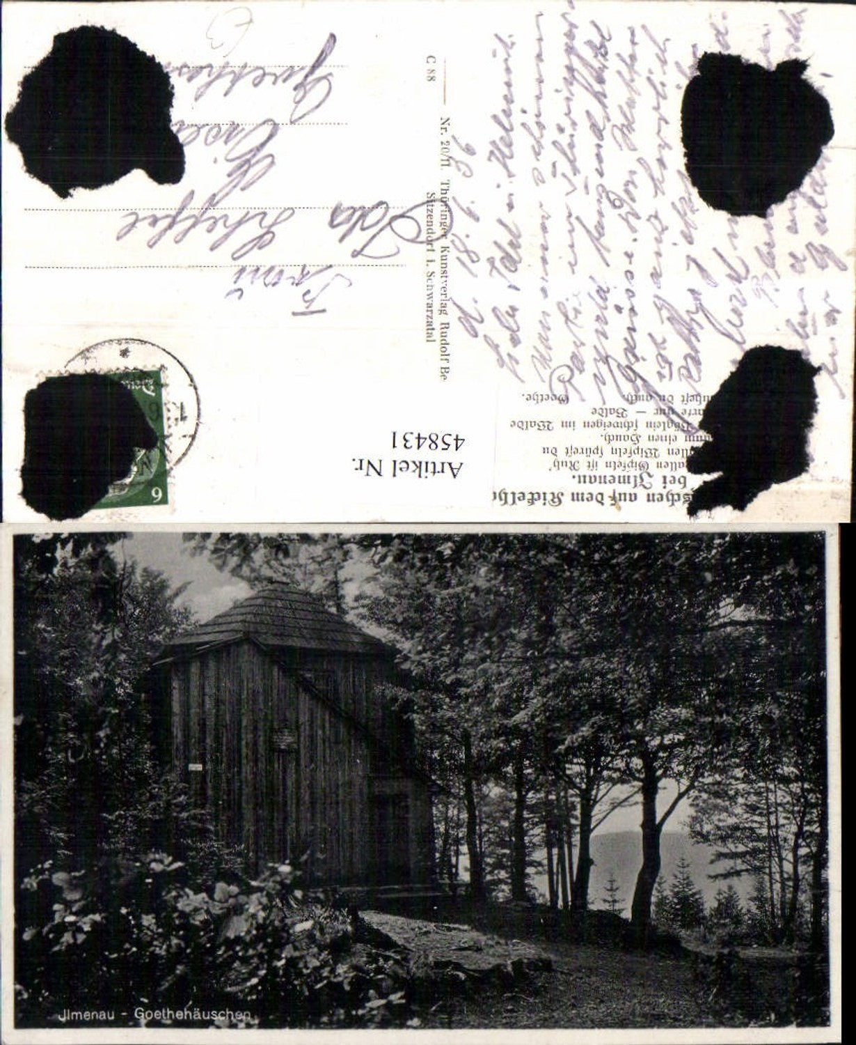 458431, Ilmenau Goethe House