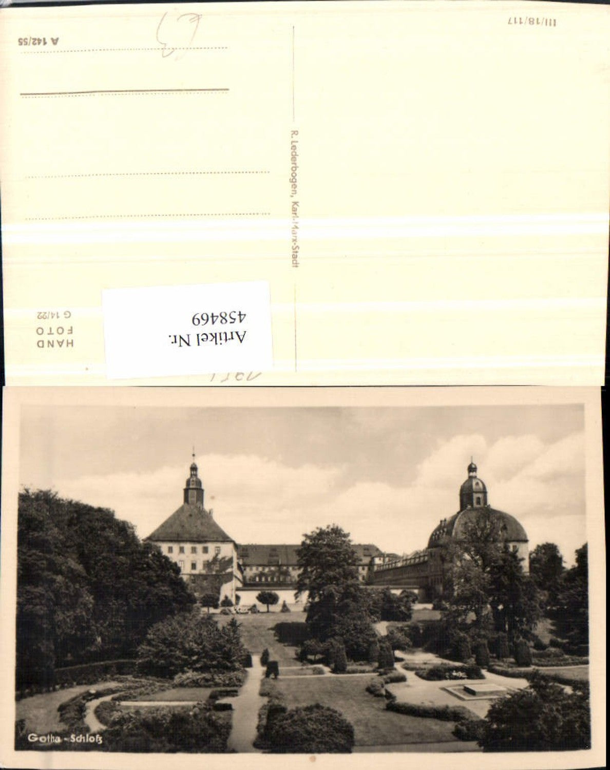 458469,Gotha Schloss