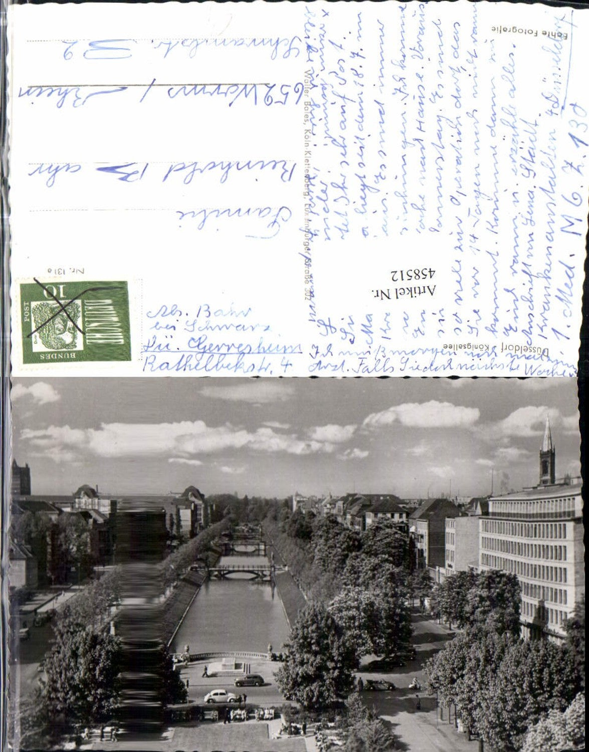 458512,Düsseldorf Königsallee Brücken