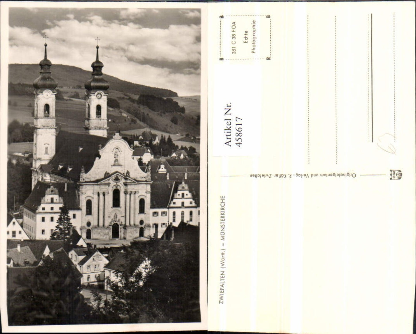 458617, Zwiefalten Minster Church