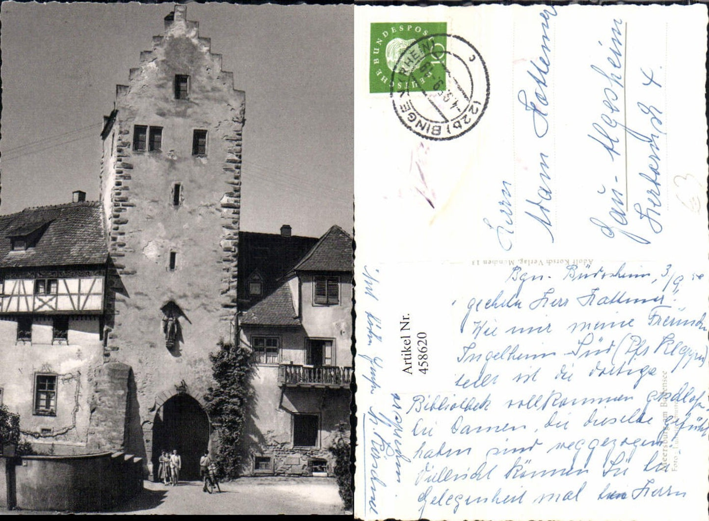 458620,Meersburg am Bodensee Tor Turm