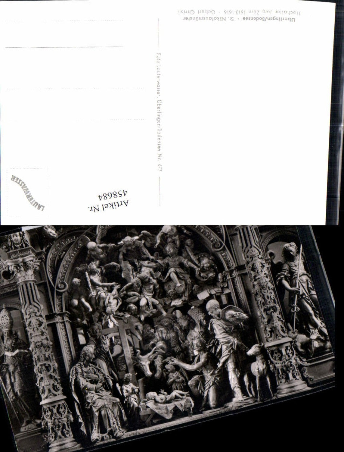 458684,Überlingen am Bodensee St. Nikolausmünster Hochaltar