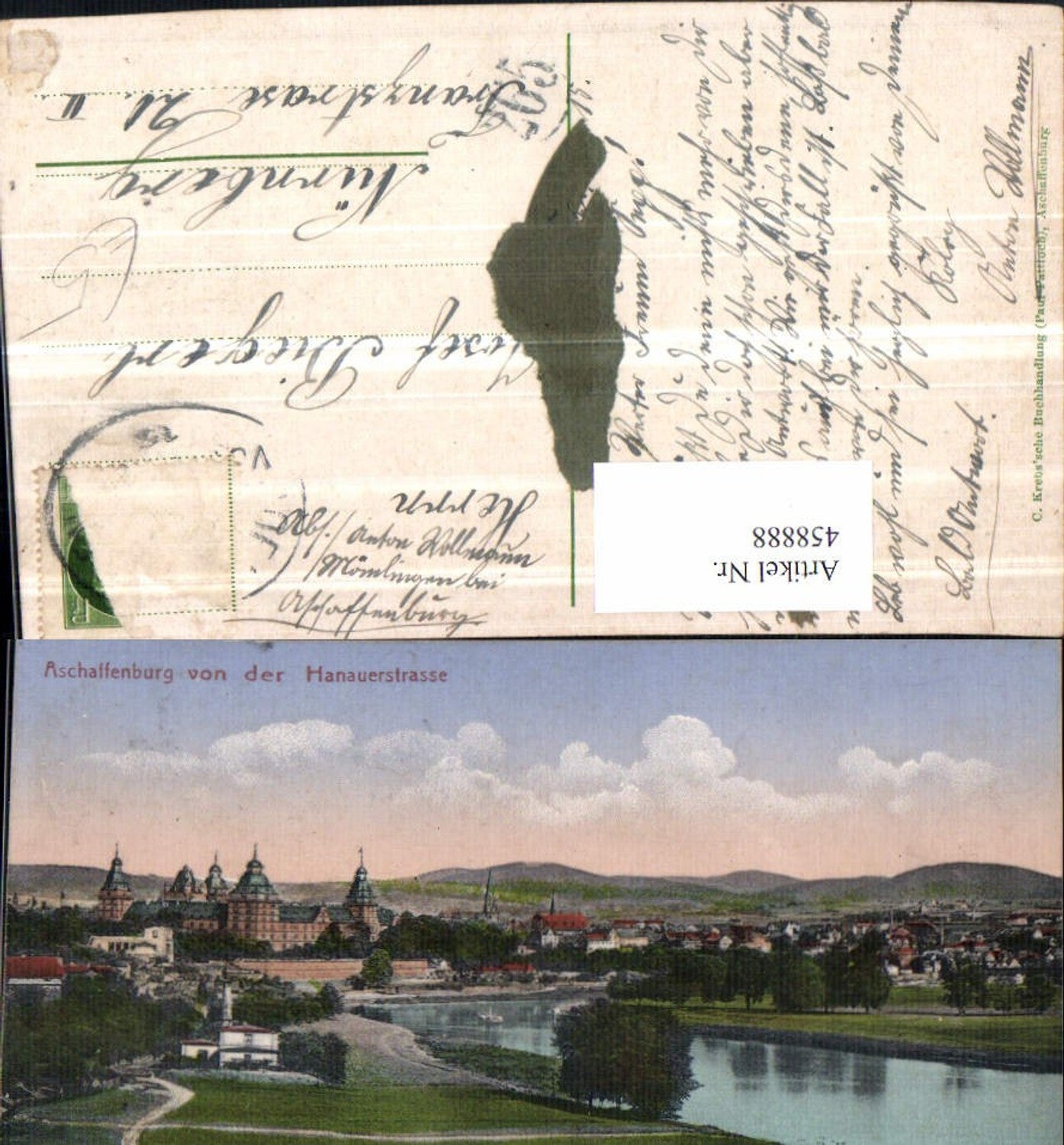 458888, Aschaffenburg, view from Hanauerstraße