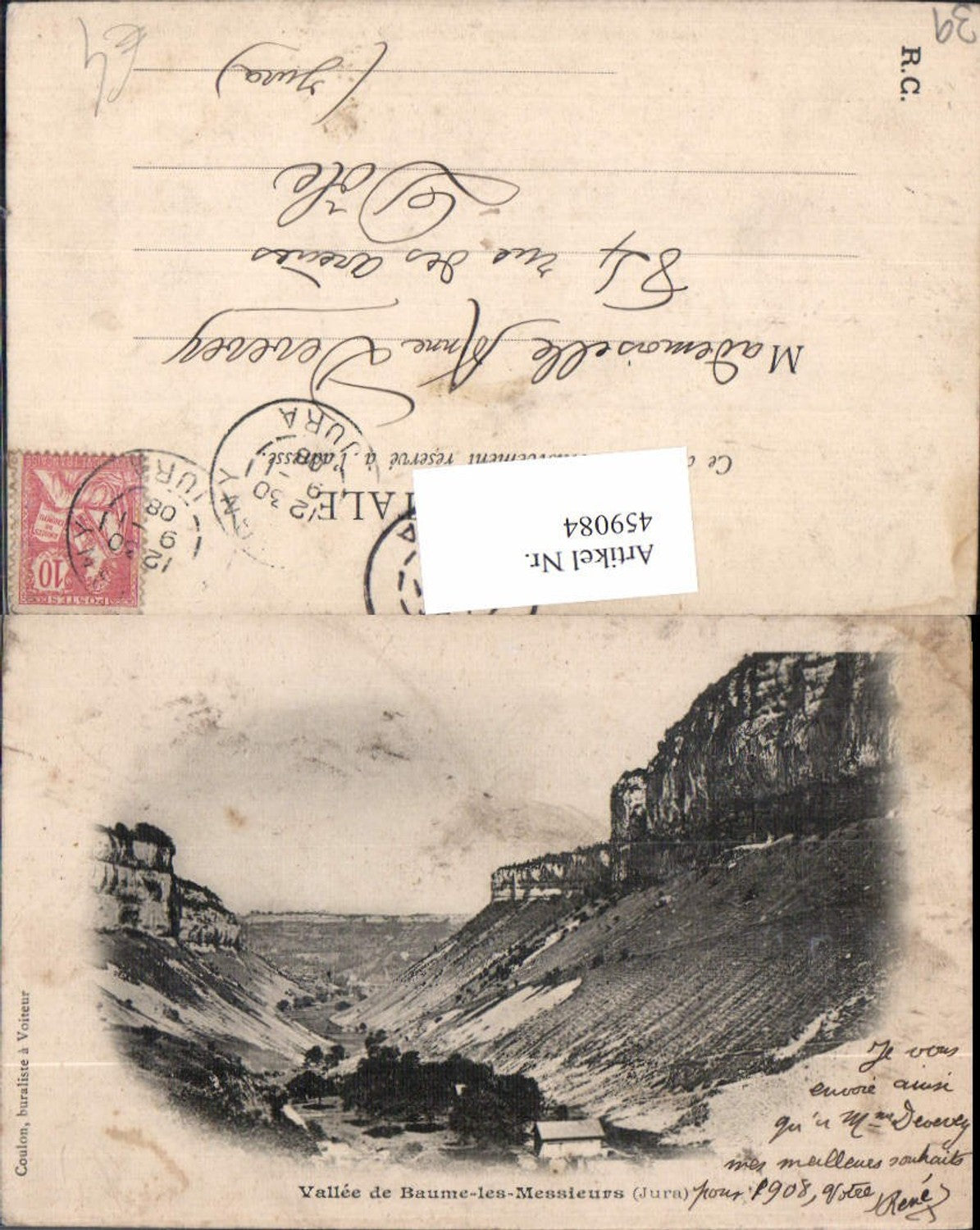 459084,Franche-Comte Jura Vallee de Baume-les-Messieurs Landschaft