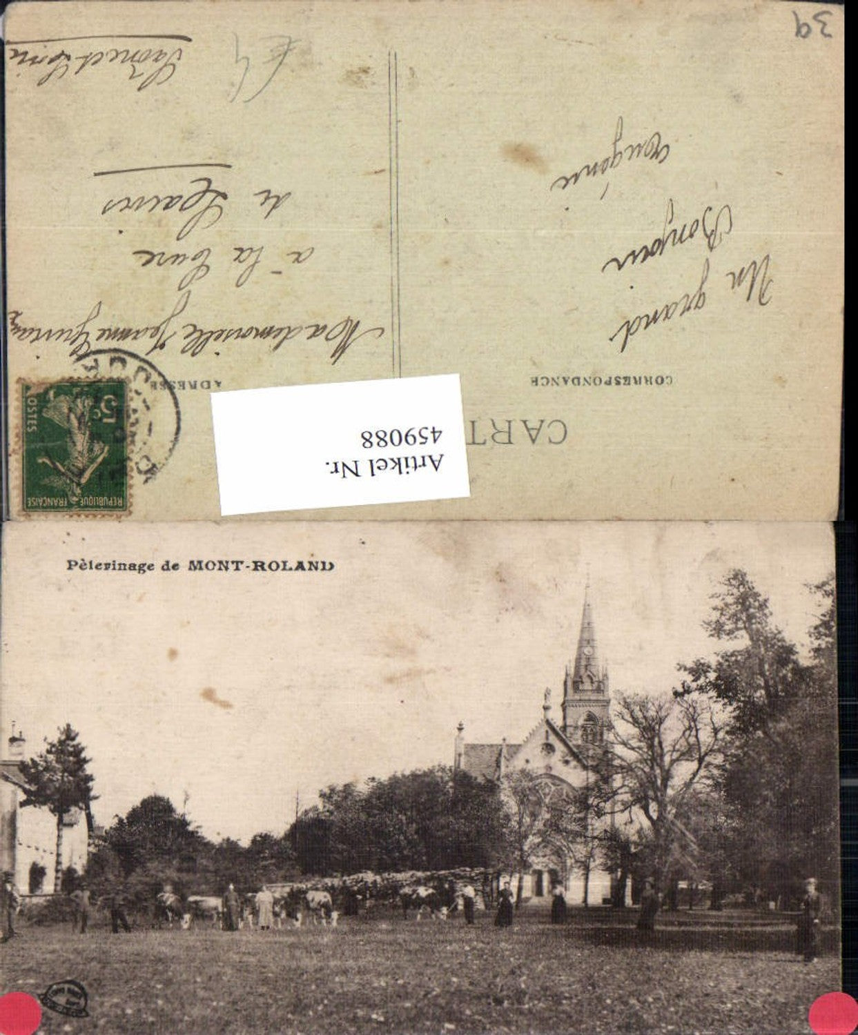 459088,Franche-Comte Jura Pelerinage de Mont-Roland Kirche
