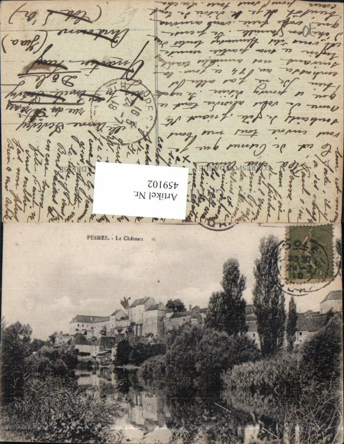 459102,Franche-Comte Haute-Saone Pesmes Le Chateau Schloss