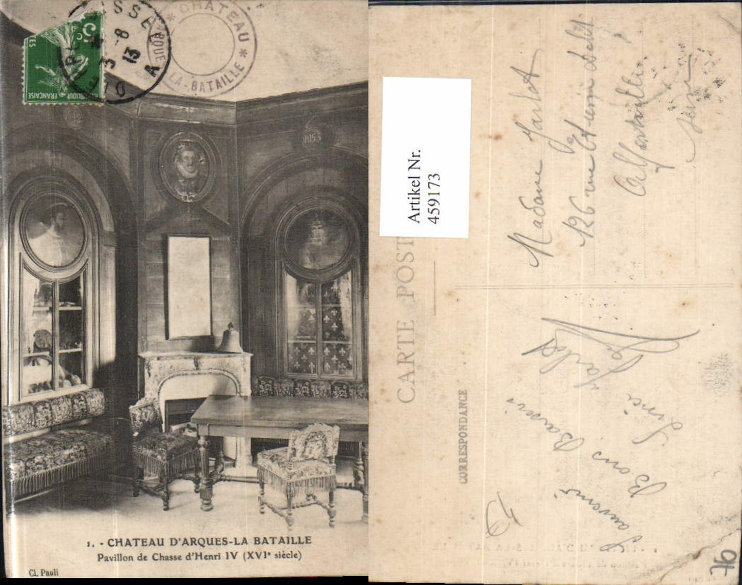 459173,Haute-Normandie Seine-Maritime Chateau d Arques-La-Bataille Pavillon de Chasse d Henri IV