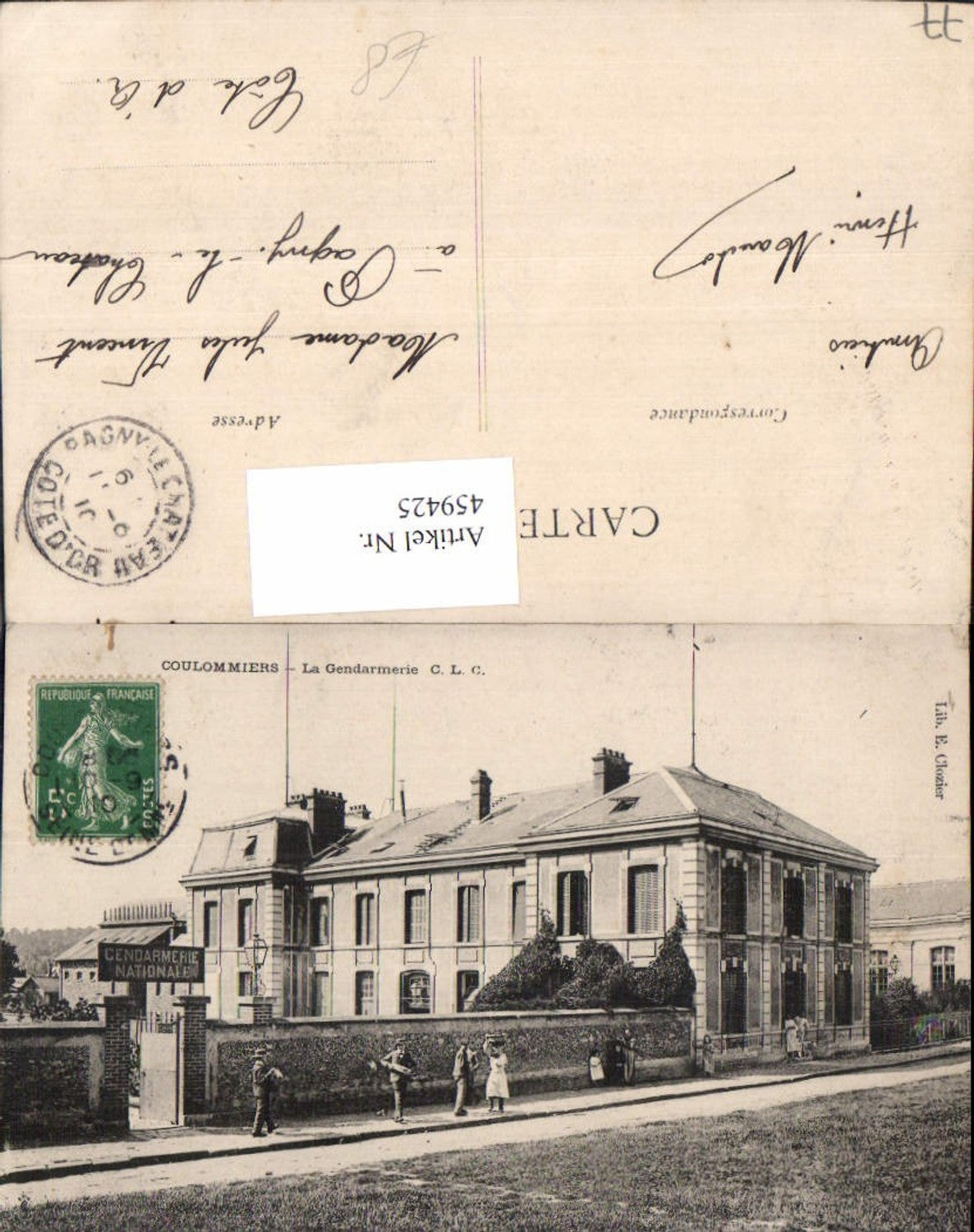 459425,Ile-de-France Seine-et-Marne Coulommiers La Gendarmerie Polizei
