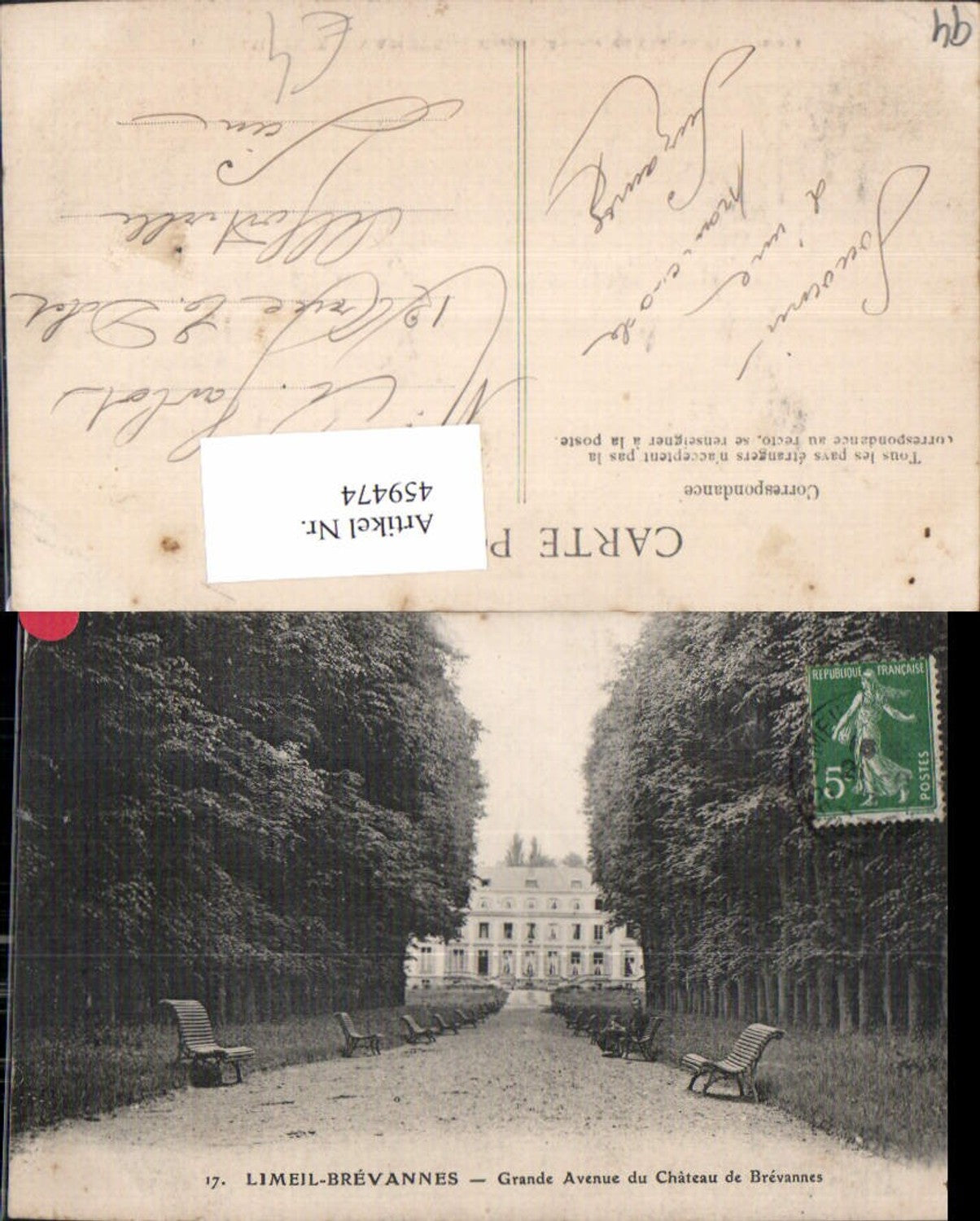 459474,Ile-de-France Val-de-Marne Limeil-Brevannes Grande Avenue du Chateau de Brevannes Castle