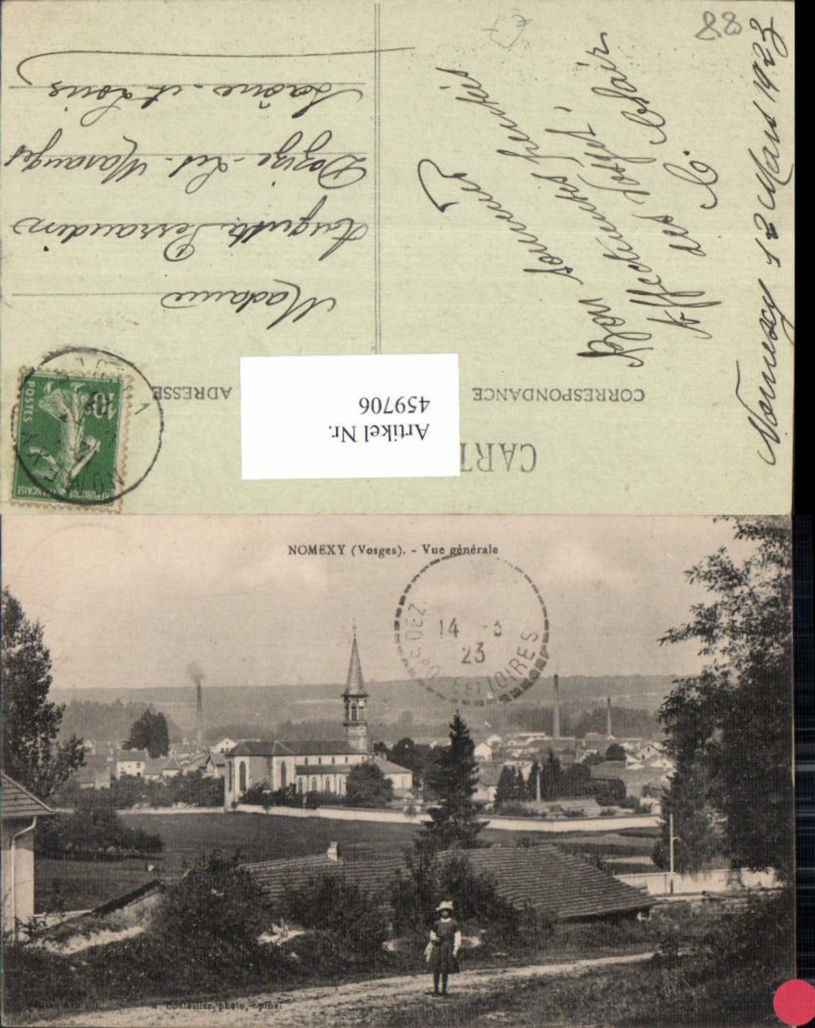 459706,Lothringen Vosges Nomexy Vue generale