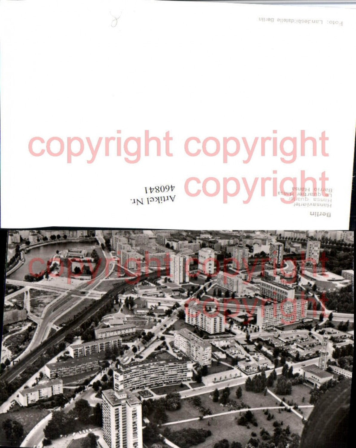 460841,Berlin Hansaviertel Totale