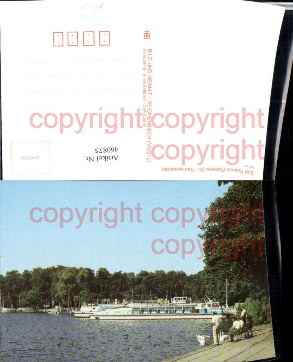 460875, Bad Saarow-Pieskow Harbor Boats