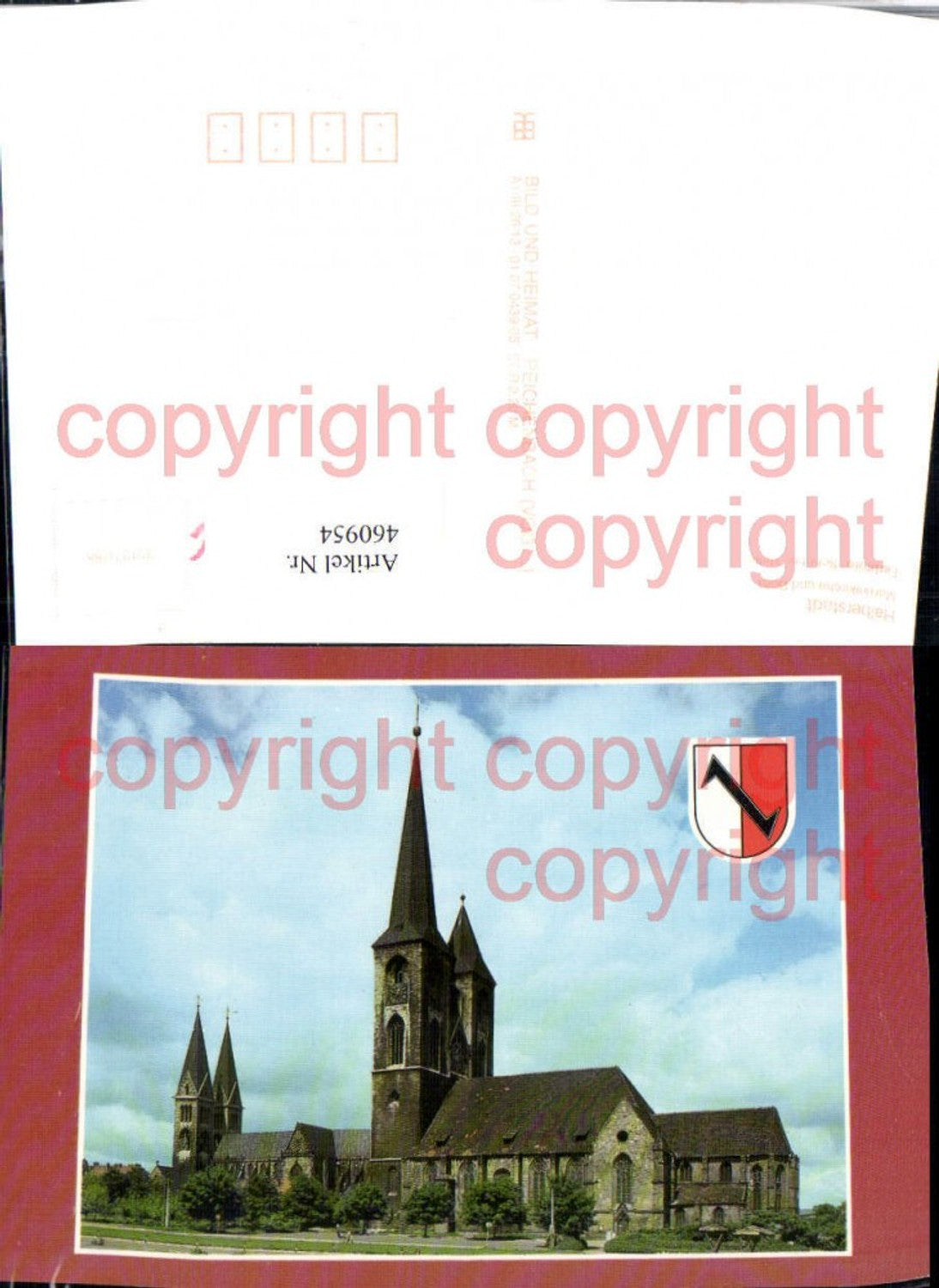 460954, Halberstadt Martinikirche Church and Cathedral pub VEB