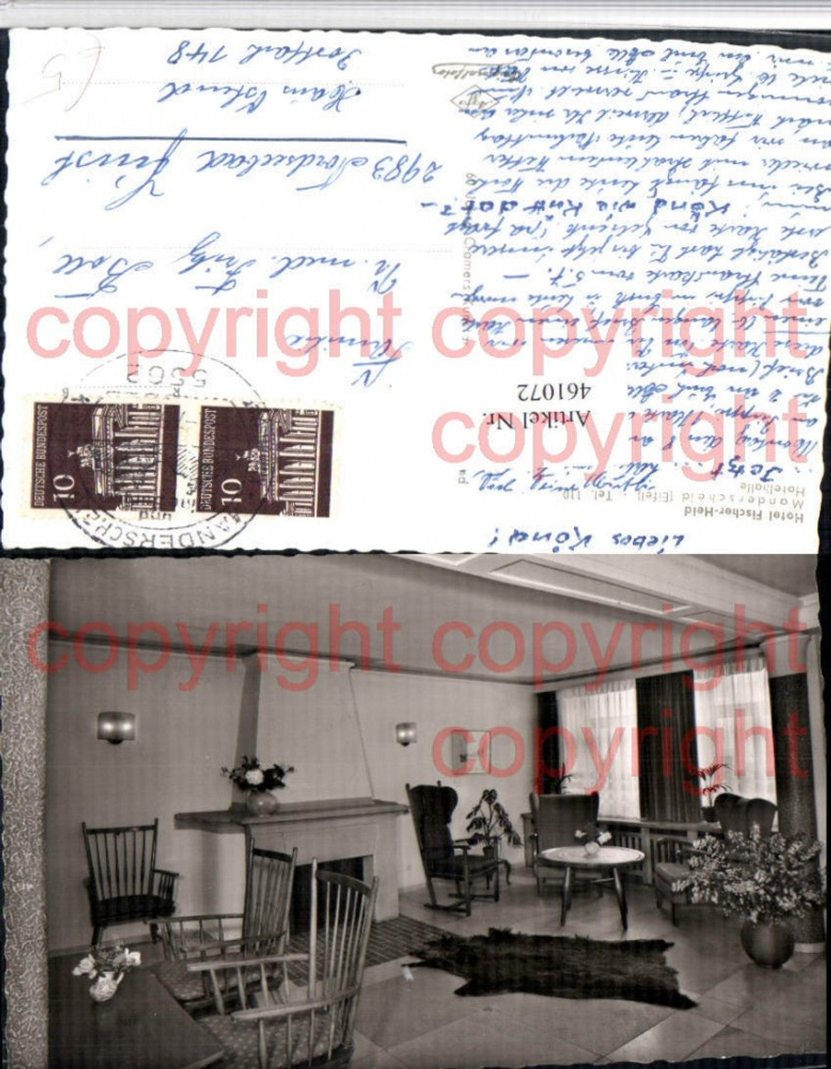 461072,Manderscheid in d. Eifel Hotel Fischer-Heid Hotelhalle