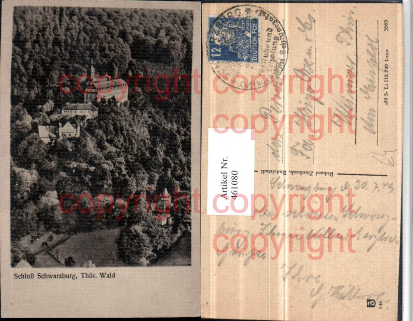 461080,Schloss Schwarzburg