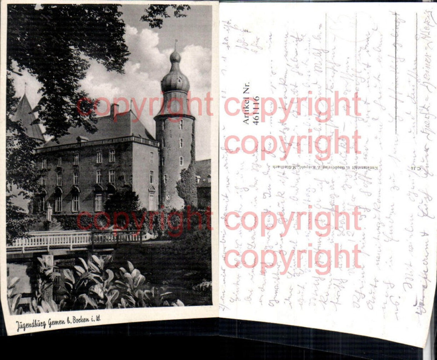 461116,Jugendburg Burg Gemen b. Borken