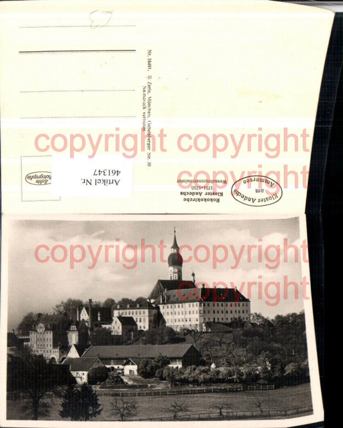 461347,Kloster Andechs Rokokokirche Kirche
