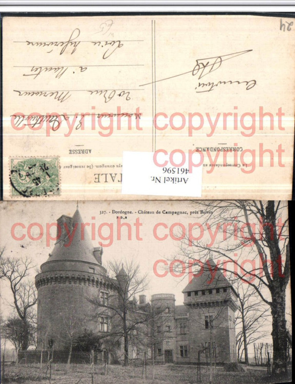 461596,Aquitanien Dordogne Belves Chateau de Campagnac Schloss