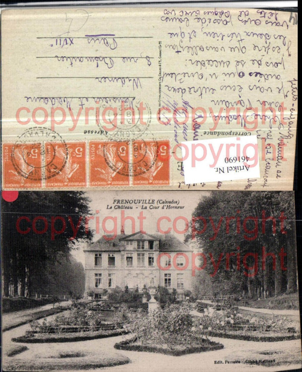 461690,Basse-Normandie Calvados Frenouville Chateau Schloss