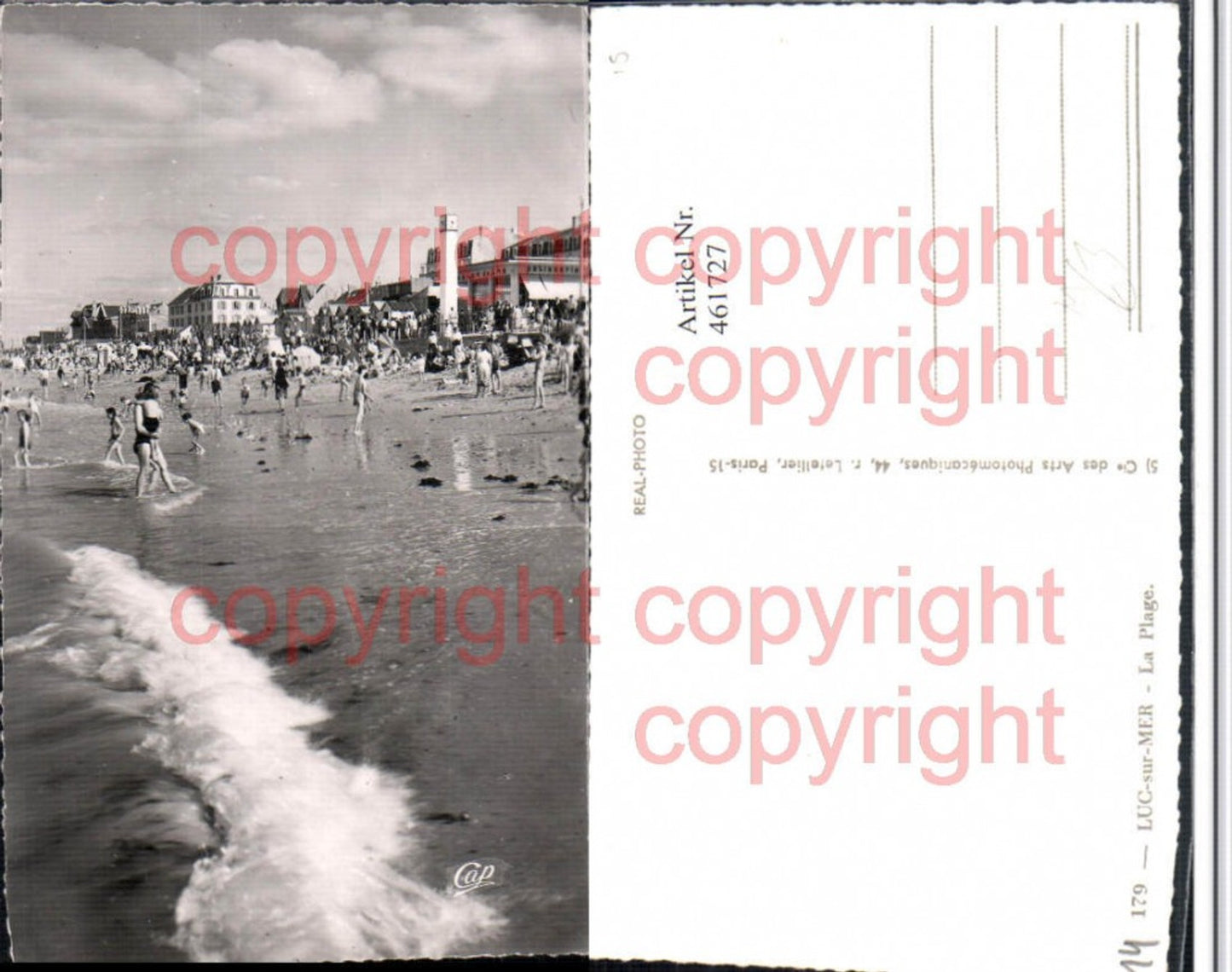 461727,Basse-Normandie Calvados Luc-sur-Mer Plage Strandleben Strand