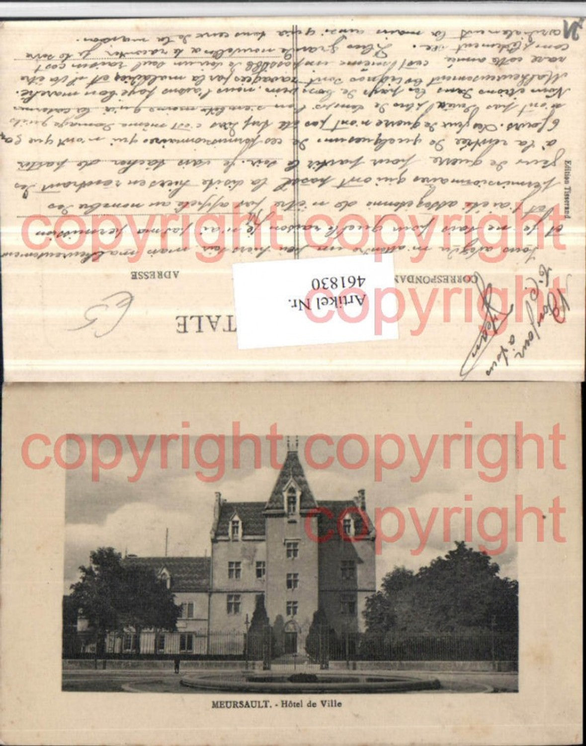 461830,Burgund Cote-Or Meursault Hotel de Ville Rathaus