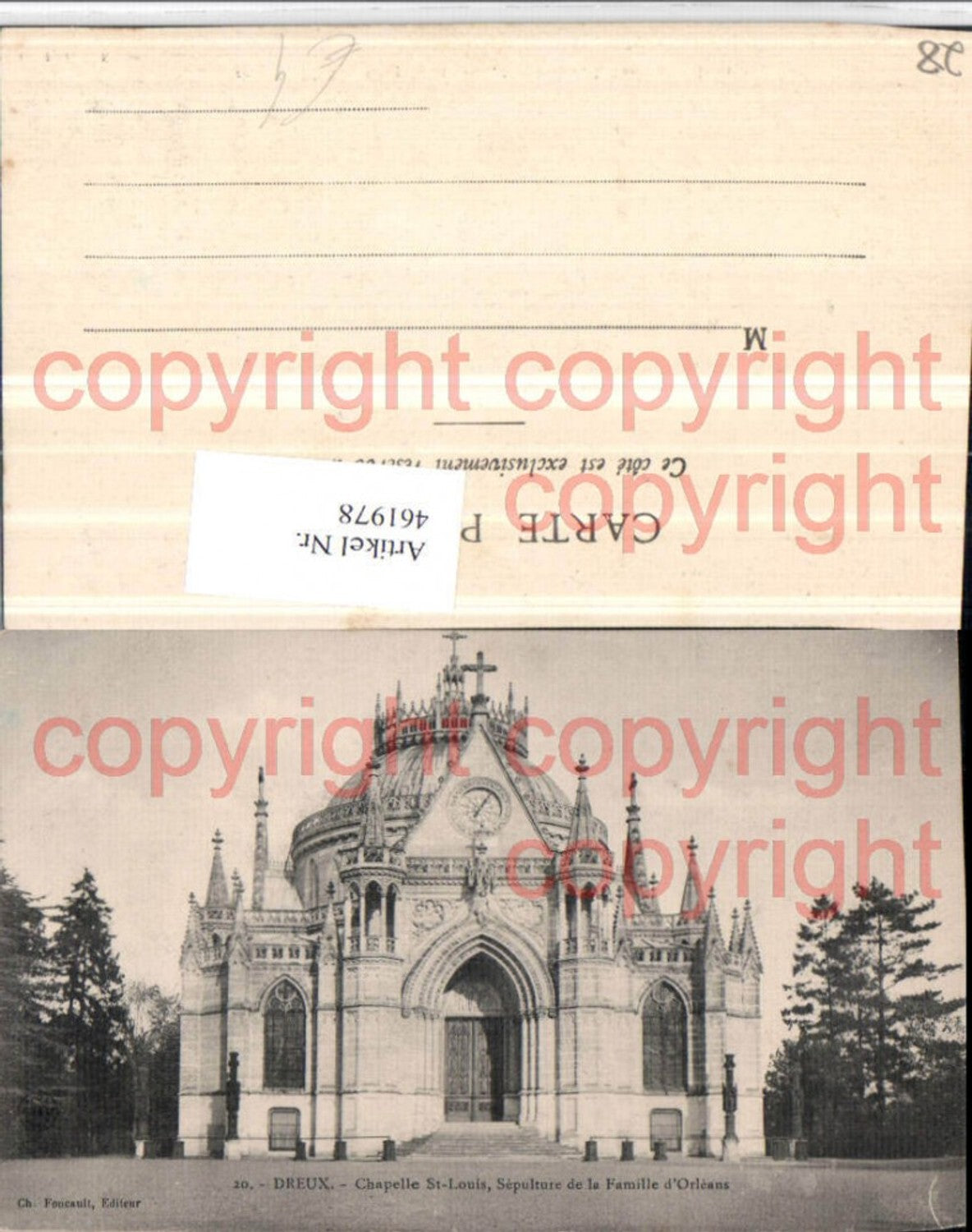 461978,Centre Eure-et-Loir Dreux Chapelle St-Louis Kapelle
