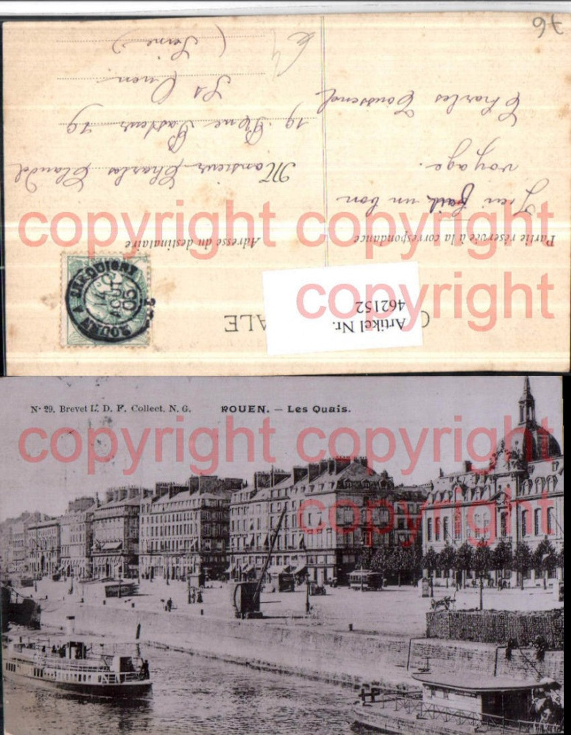 462152,Haute-Normandie Seine-Maritime Rouen Quais Dampfer Boot