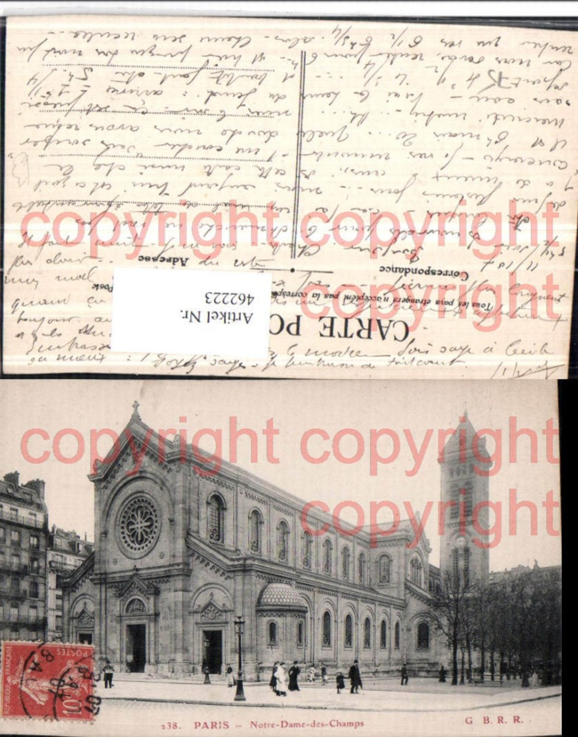 462223,Ile-de-France Paris Notre-Dame-des-Champs Kirche