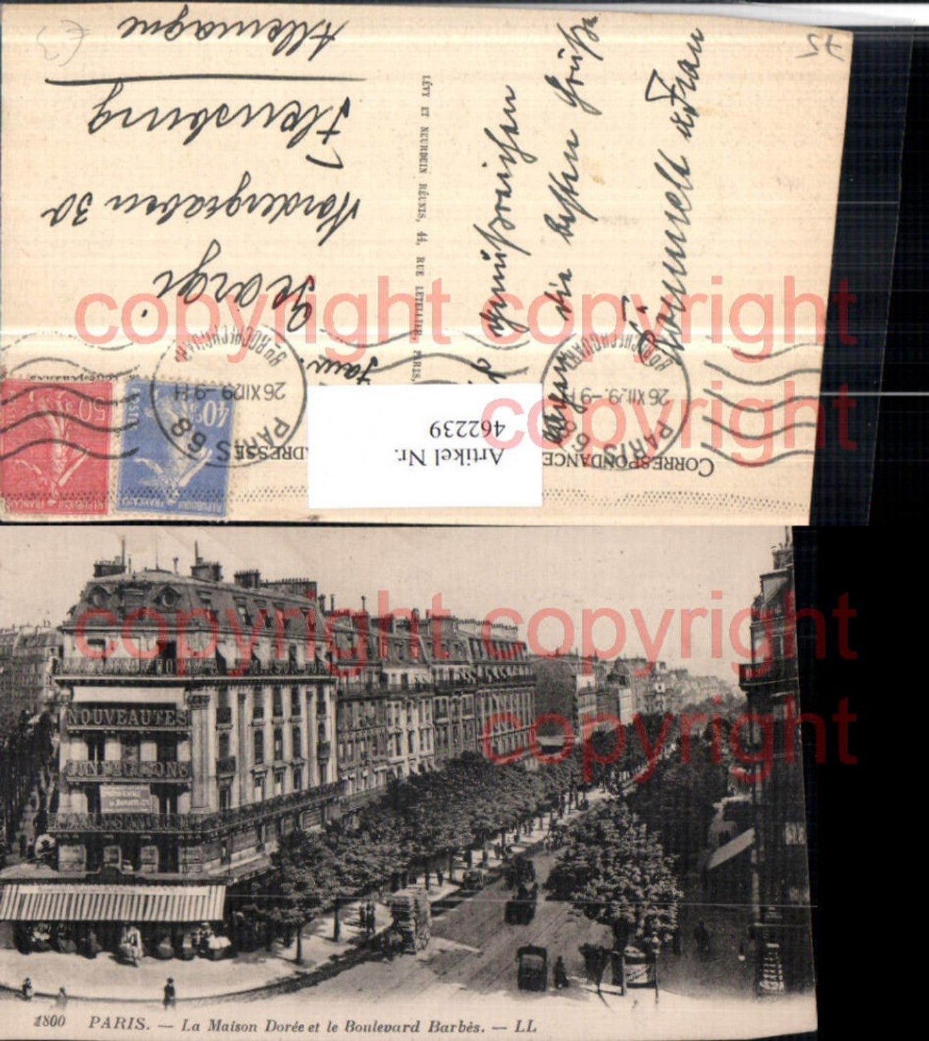 462239,Ile-de-France Paris Maison Doree et Boulevard Barbes Straße
