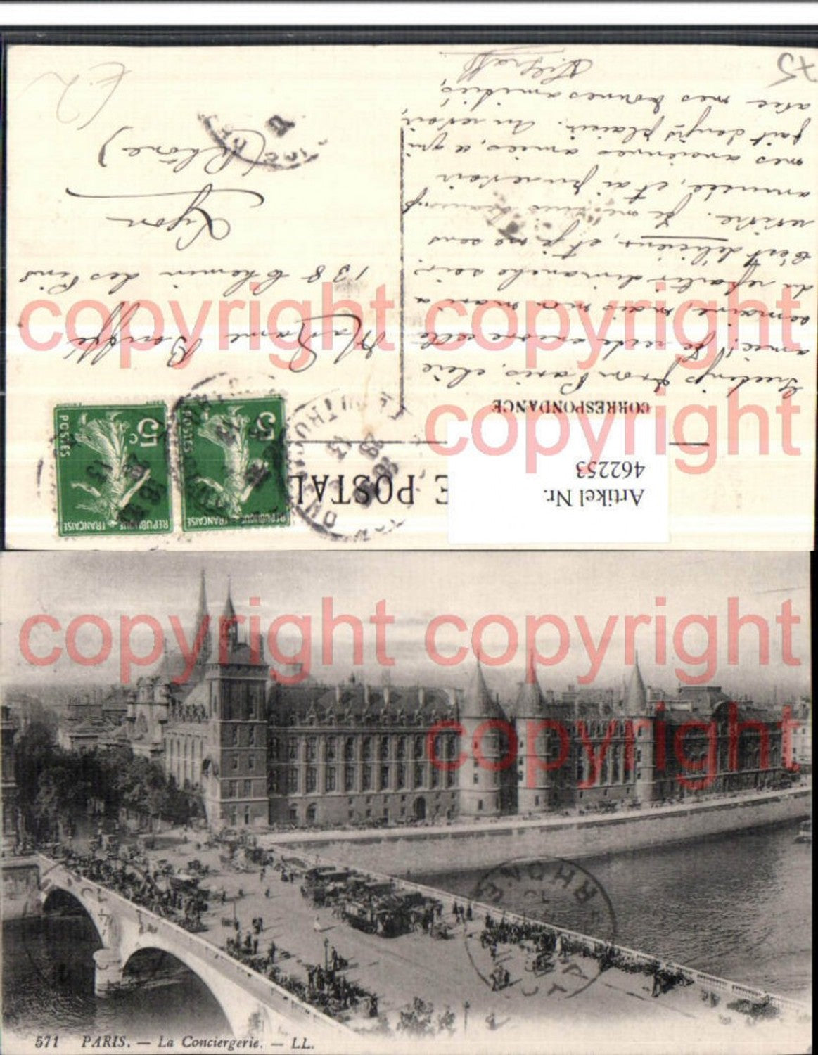 462253,Ile-de-France Paris Conciergerie Gebäude Brücke