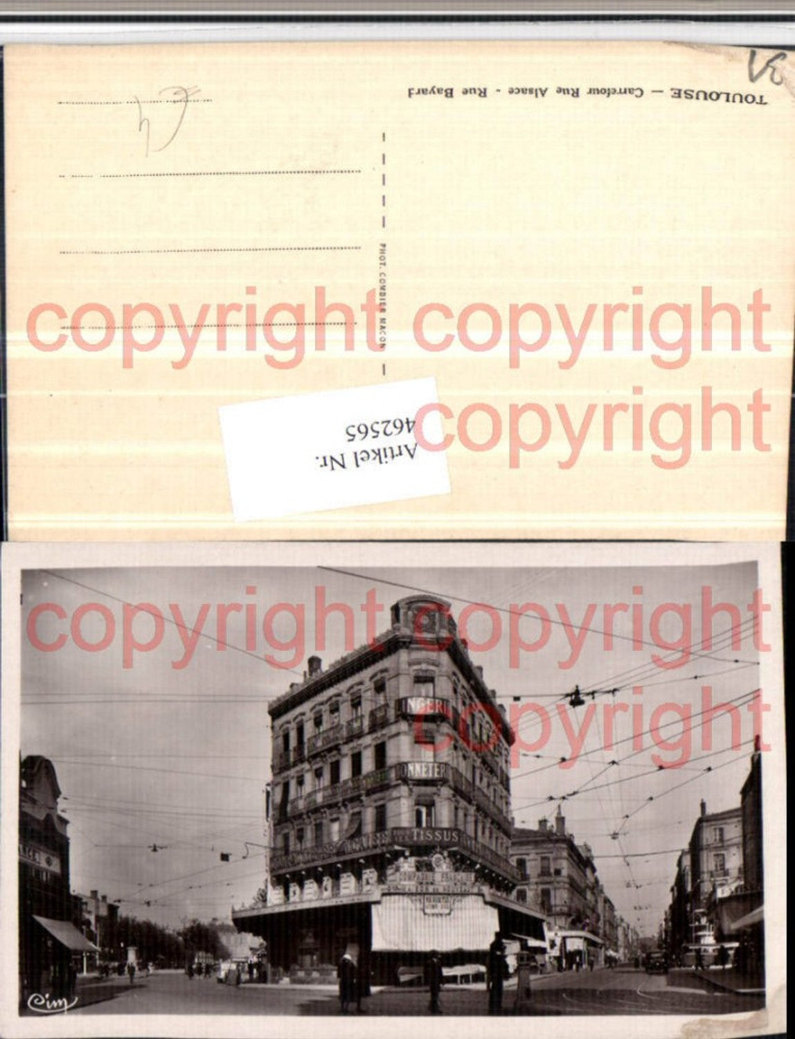462565,Midi-Pyrenees Haute-Garonne Toulouse Carrefour Rue Alsace Bayard