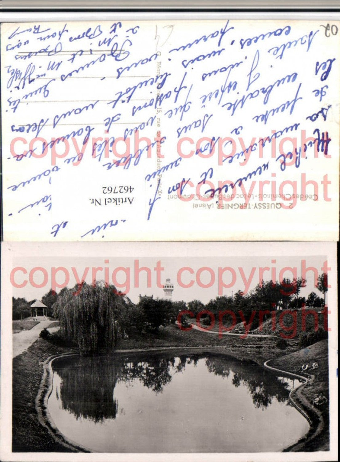 462762,Picardie Aisne Quessy-Tergnier Lac des Buttes-Chaumont See