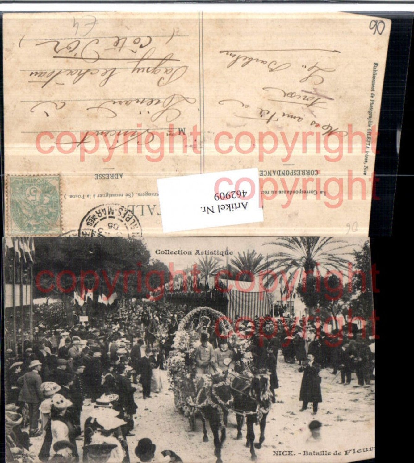462909,Provence-Alpes-Cote-Azur Alpes-Maritimes Nice Nizza Bataille Fleurs Parade