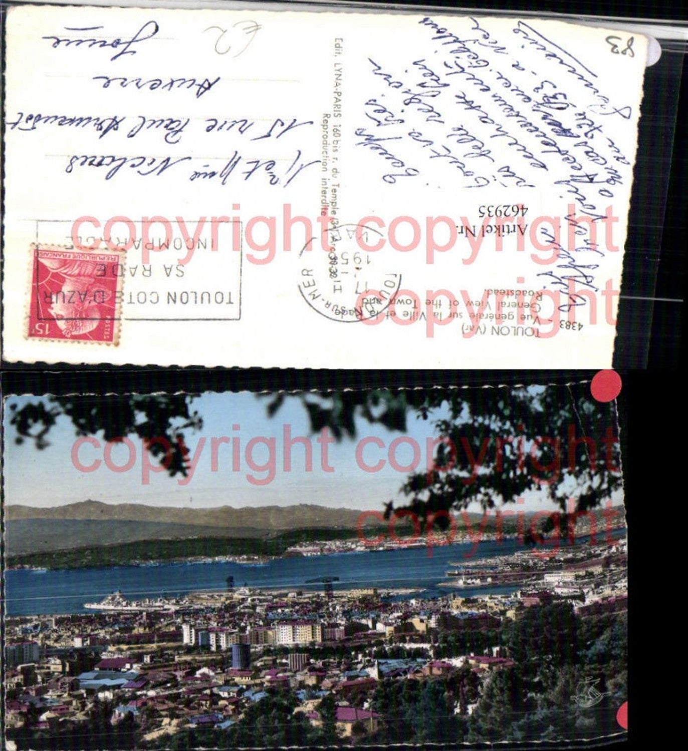 462935,Provence-Alpes-Cote-Azur Var Toulon Vue generale Totale